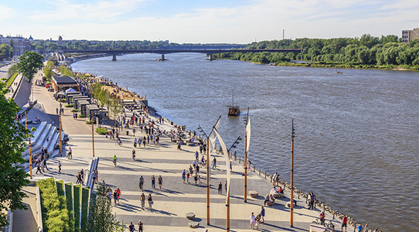 Warsaw - Vistula river